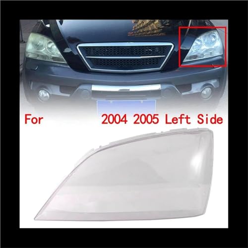 Phares Kia Sorento 2004 2005 couvercle de remplacement vitre transparent