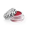 Hurraw! Aura Accent Balm, Crimson (sheer crimson red hue): Multi-use highlighter with shimmer. Natural cosmetic make-up. Clean beauty. Organic, Vegan and Cruelty-Free. Coconut-based. Made in USA