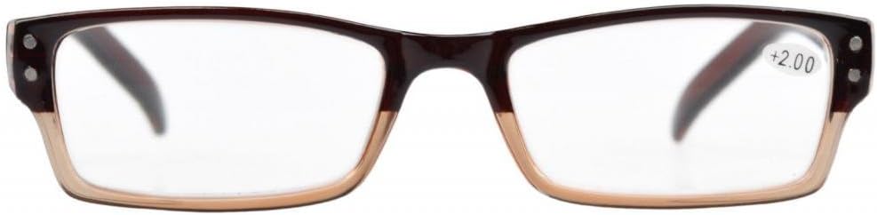 Eyekepper Reading Glasses-4 Pack Include Reading Sunglasses for Women Men Reading Under The Sun,Two-Tone +1.75 Reader Eyeglasses : Health & Household