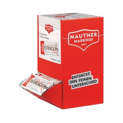 Mautner Markhof, Estragon Senf, 100 Packungen Cover