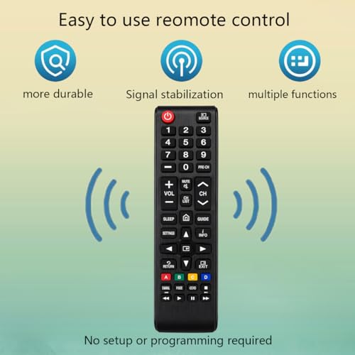 Télécommande de rechange pour Smart TV Samsung F6000 et H5000