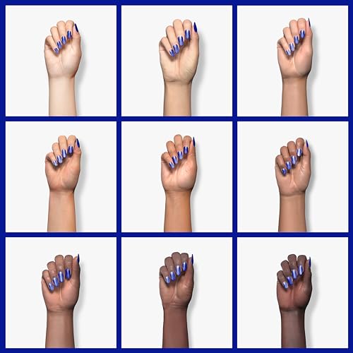 Image of ILNP Midnight Kiss - Rich Cobalt Blue Shimmer Nail Polish