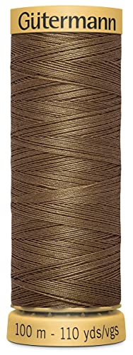 Fil coton Gutermann naturel 110 verges