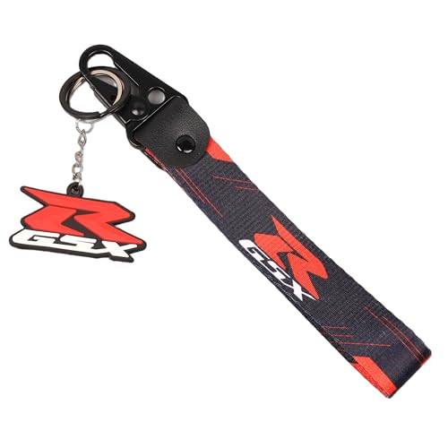 ygiussh Motorcycle Accessories Key Chain Keyring CNC Alloy R