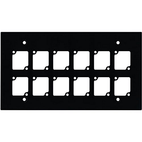 Ace Backstage Co. WP-4012, Aluminum 12 CONNECTRIX Mount Wall Panel