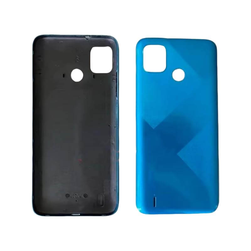 Vitre arrière pour Tecno Pop 5 avec objectif photo intégré noir mat