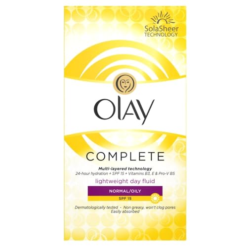 Olay Complete 3in1 Tagesfluid Feuchtigkeitspflege für normale/fettige Haut 100 ml SPF15