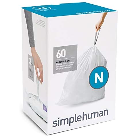 simplehuman Perfectly Fitting Bin Liners, Code N Cover