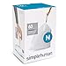 Produktbild Simple Human Code N passgenaue Müllbeutel, Kunststoff, weiß, 50 Liter, 20