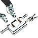 VULCAN Security Chain and Lock Kit - Premium Case-Hardened - 3/8 Inch x 3 Foot (+/-2 Inches) - Chain Cannot Be Cut with Bolt Cutters or Hand Tools