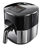 Vanaheim 4.2Qt Touch Screen Air Fryer 6-in-1 with Stainless Steel Fryer Basket and Recipe Book for Healthy Oilless Fry
