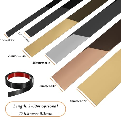 Baguette de finition murale autocollante pour masquer les défauts - 6