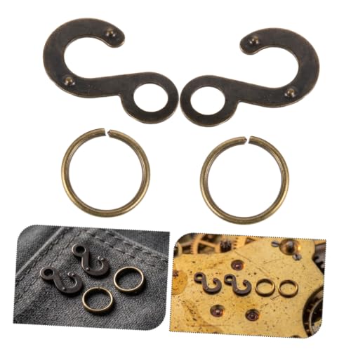 Homoyoyo 2 Paires Crochet D’horlogerie Mécanique Antique en Métal Noir, – vue 8