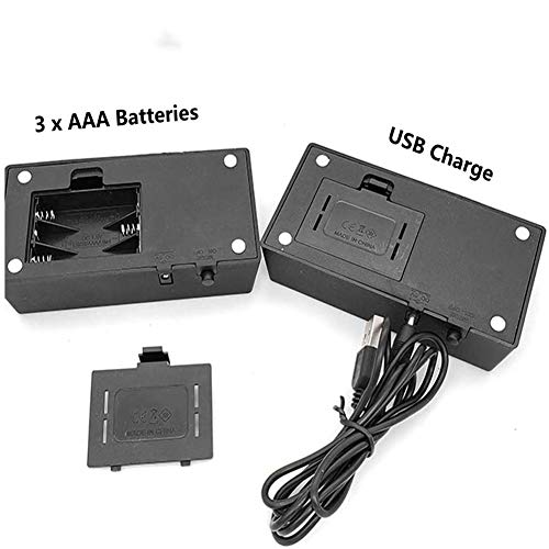 Garosa Base de luz LED Show Stand Display Plate, carregamento USB multicolorido retangular suporte p