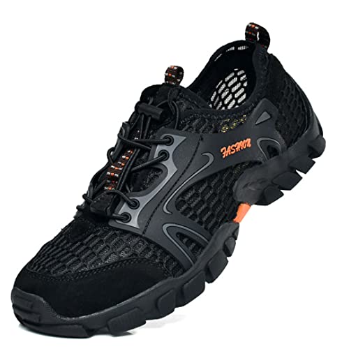 Treer Zapatos de Agua Hombre Zapatos Deportes Acuáticos Barefoot Shoes Escarpines Hombre Agua Zapatillas Minimalistas Calzado de Senderismo Zapatos de Antideslizante y Secado Rápido