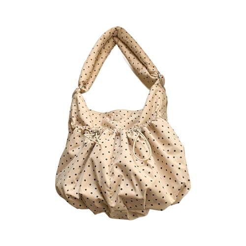 Sac à bandoulière à pois avec intérieur spacieux pour femme active