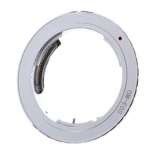 Adaptador FocusFoto 9.a generación AF Confirm para lentes Olympus OM a cámaras Canon EOS EF y EF-S (80D, 77D, 70D, 60D, 5D Mark II/III, 7D, 6D, 3000D, etc.) miniatura 3