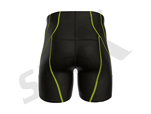 Bermuda masculina Sparx Elite Triathlon Triathlon para ciclismo