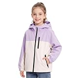 【Pratique et polyvalente】Cette veste imperméable pour enfants convient aussi bien aux activités d'intérieur qu'à celles de plein air, notamment pour aller à l'école, aux cours d'éducation physique, en randonnée, pour courir, camper, partir en vacances ou en voyage en famille. Légère et facile à ranger, cette veste d'extérieur est idéale pour les enfants actifs qui aiment jouer au parc ou partir à l'aventure, et peut facilement se superposer à des t-shirts, des pulls ou des sweats à capuche.