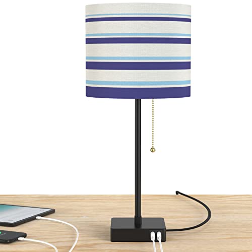 Lepower Bedside Lamp With Usb Port, Table Lamp, Small Bedside Lamps For Bedrooms, Modern Lamps For Nightstand With Linen Lamp Shade, Night Stand Lamps For Living Room, & Dorm Room(E26 Bulb Included) #TOP11