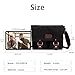 FOLOVEYA Vintage Bolsa de Mensajero Hombre Bolso Bandolera para 12 Imagen de FOLOVEYA Vintage Bolsa de Mensajero Hombre Bolso Bandolera para 12