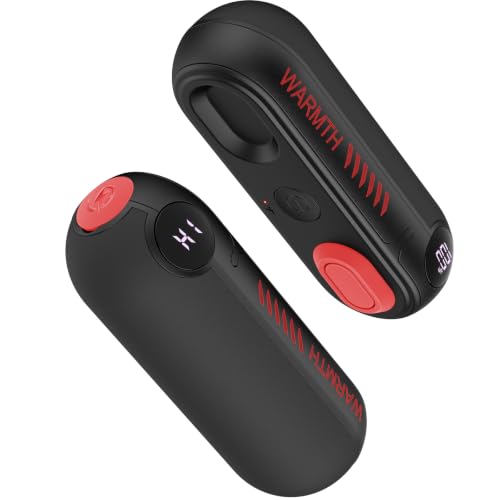 2 Pack Rechargeable Hand Warmers, 6H*2 Long Safe Heat - image 1