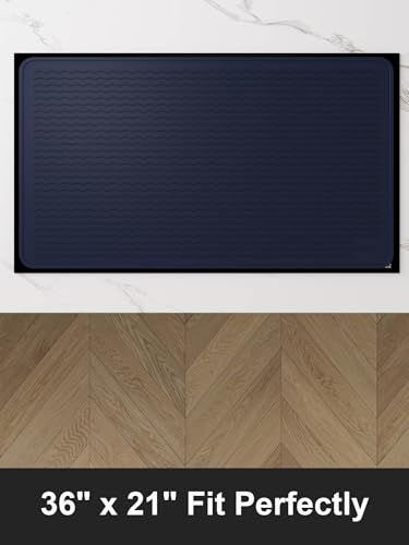 Stove Top Covers for Electric Stove, Food Grade Heavy Duty Silicone Glass Stove Top Cover Protector, Induction Cooktop Protector, Heat Resistant Range Ceramic Stove Top Covers Mat, Oven Cover