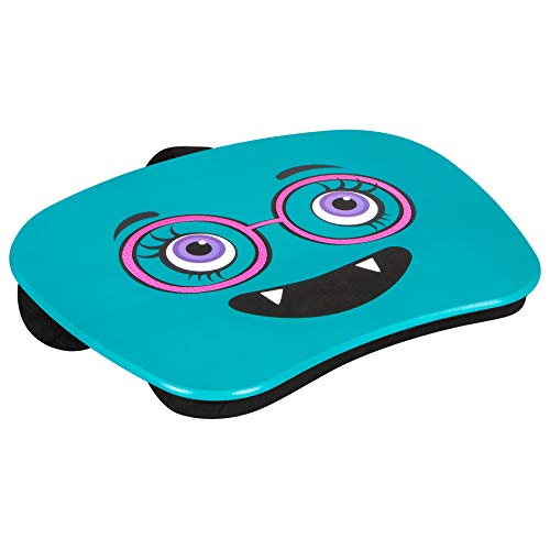 LapGear Mymonster Lap Desk - Turquoise - Fits Up to 15.6 Inch Laptops - Style No. 46509