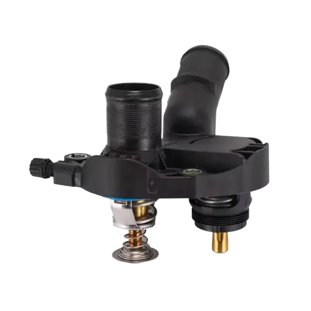 Engine Coolant Thermostat Housing Replacement Compatible With C3 C4 DS3 Elysee 108 208 2008 301 308