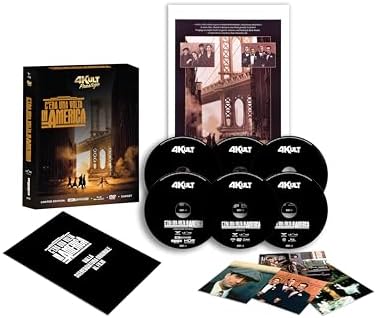 C'Era Una Volta In America - 4Kult Prestige Edition - (2 4K + 1 Bd + 2 Dvd + 1Bd )
