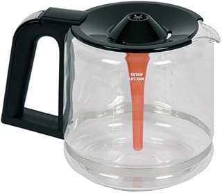 Suitable For Krups SS-207816 14-Cup Glass Carafe with Cover and Aroma Tube