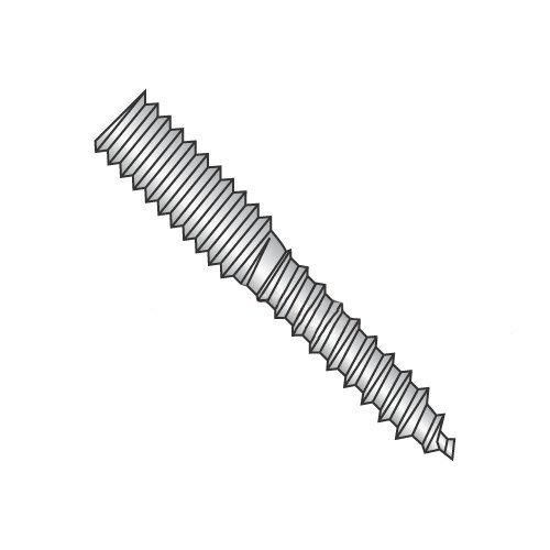 1/4-20 x 2 Full Thread Hanger Bolts / 18-8 Stainless Steel (Carton: 100 pcs)