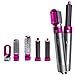 HBWANGC Asciugacapelli 5 in 1, Multifunzione Spazzole per Lo Styling Ioni Negativi Spazzola Arricciacapelli Asciugacapelli, con Antiscottatura Donna Phon Spazzola Asciugacapelli Pettine