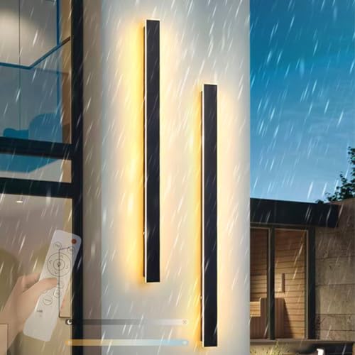 Éclairage mural extérieur LED télécommandé pour sublimer vos soirées sur la terrasse