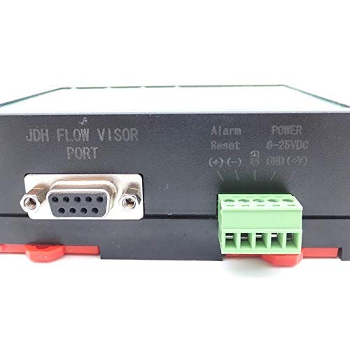 Misuratore contalitri contalitri con 4 allarmi programmabili e ingresso di reset + sensore per tubi da 1" pollici (DN25)