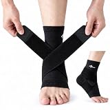 ABIRAM Ankle Brace Compression Sleeve with...