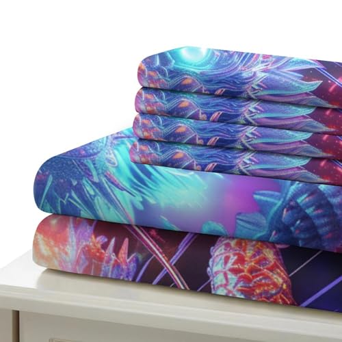 Housse de couette dragon 3D en microfibre pour décorer la chambre ado - 6