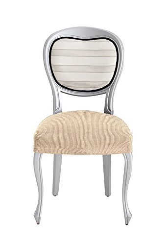 Eysa Italia Ulises Coprisedia, Poliestere-Cotone, Beige, 40 A 50 Cm, 2 Unità