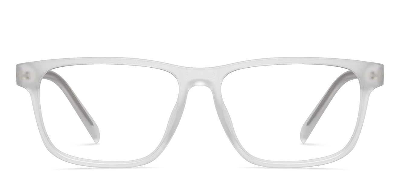 LENSKART BLU | Bluecut Computer Eyeglasses | Transparent Full Rim Square | For Men & Women | Small | LB E16223 (B0D5BL5J79) Amazon Price History, Amazon Price Tracker