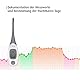 reer mama Basalthermometer - Fieberthermometer zur Zykluskontrolle, für Frauen mit Kinderwunsch