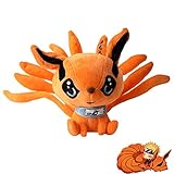 Anime Naruto Kurama Nine-Tails Fox Plush Doll Stuffed Animal Toy