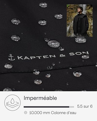 Veste softshell Kapten & Son idéale pour le vélo sous la pluie - 3