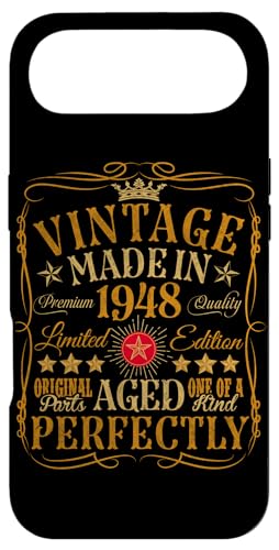 ���B���e�[�W 78�΂̒a���� �f�R���[�V���� ���B���e�[�W 1948 78�� �X�}�z�P�[�X iPhone Air �p