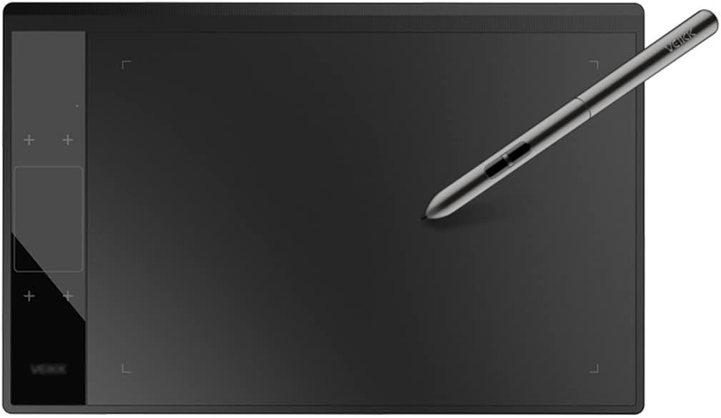 A30 Graphic Drawing Tablet for Online Teaching & Learning 10x6 inches Large Active Area Digital Drawing Pad for Artist