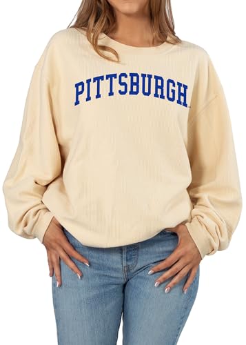 Sudadera con Cordón Chicka-D Beige Casual Ajustable Ropa de Algodón M