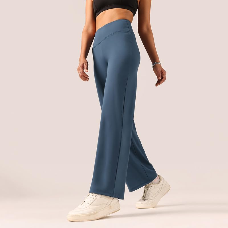 Image of BlissClub Ultimate Wide Leg Pants Lite for Women, Tall (for Women Above 5'5)