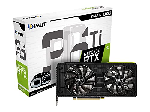 Scheda grafica RTX 3060 Ti Dual OC 8G GDDR6 Ray-Tracing, 4864 Core, GPU 1410 MHz, Boost 1695 MHz, 3 DisplayPort, HDMI - Scheda video - Immagine 4
