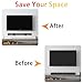 Dinghosen Soundbar Wall Mount Bracket Under TV, for Samsung, Sony, LG, Vizio, Bose, Onn, JBL, Polk Audio, TCL, Yamaha, Sonos, RCA and More Soundbar Mount - Sound Bar Mount Under TV Mounting Bracket