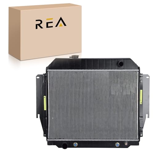 Image of Engine Coolant Radiator with Transmission Oil Cooler Compatible with Ford | for Ford E-150 Econoline 5.8L 75-96,E-350 Econoline Club Wagon 5.8L 77-96,E-250 Econoline 5.8L 75-96 & More E3UH8005ADA