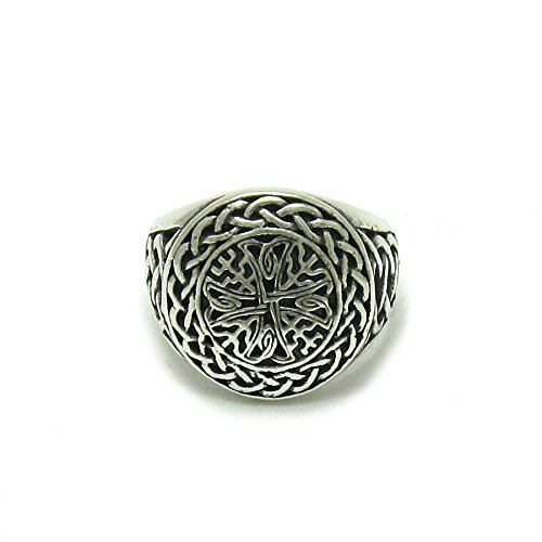 Bague Chevalier Croix argent 925 R001426 pour homme